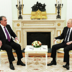Rahmon Putin huzurida. Ikkovlon nimalarni muhokama qildi?