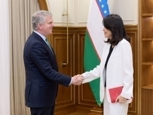 Saida Mirziyoyeva AQSH Savdo vazirining o‘rinbosari bilan uchrashdi