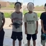 Bog‘bon bog‘idan dovuchcha uzgan bolalarga tahdid qildi (video)