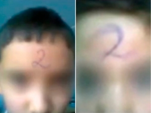 Олмалиқда ўқитувчи ўқувчиларнинг пешонасига “2” қўйди