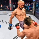 O‘zbekistonlik MMA jangchisi raqibini 21 soniyada “yer tishlatdi” (video)