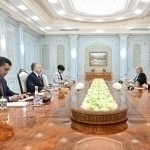 Mirziyoyev saylovni kuzatish uchun kelgan EXHT missiyasi rahbarini qabul qildi