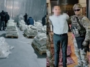 Qozog‘iston tarixidagi eng yirik kokain partiyasi musodara qilindi (video)