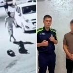 Қашқадарёда ёш болаларни босиб кетишига оз қолган “автотеррорчи” ушланди (видео)