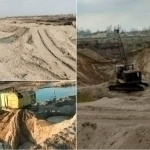 Sand thieves were apprehended in Kashkadarya