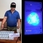 Фарғонада божхона пости бошлиғи пора билан ушланди (видео)