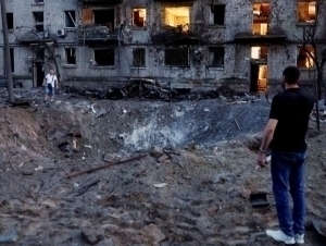 Rossiya Kiyevni bombardimon qildi. Qurbonlar bor