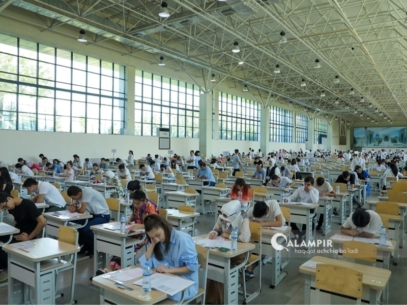 Абитуриентлар учун тест синовлари бошланиш санаси эълон қилинди