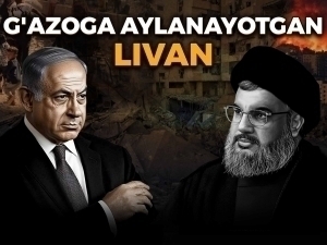 G‘azoga aylanayotgan Livan