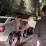 In Tashkent, drivers fight over the road
