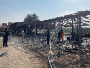 Таиландда пиротехника фабрикасида портлаш юз берди. Қурбонлар бор