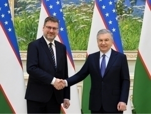 Mirziyoyev meets with EU Special Representative for Central Asia