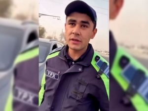 ЙПХ инспектори ҳайдовчини “шантаж” қилди (видео)