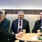 Davosda O‘zbekiston, Ozarbayjon va Vengriya yetakchilari uchrashdi