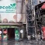 Toshkentdagi “Ecobozor”da yong‘in sodir bo‘ldi (foto+video)
