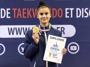A female taekwondo fighter from Uzbekistan becomes the leader in the world rankings for the first time