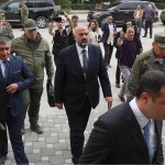 Yevlaxga Qorabog‘ arman jamiyati rahbari yetib keldi