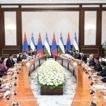 Mirziyoyev and Khurelsukh hold talks