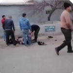 Андижондаги “заправка”да газ портлаб кетди (видео)