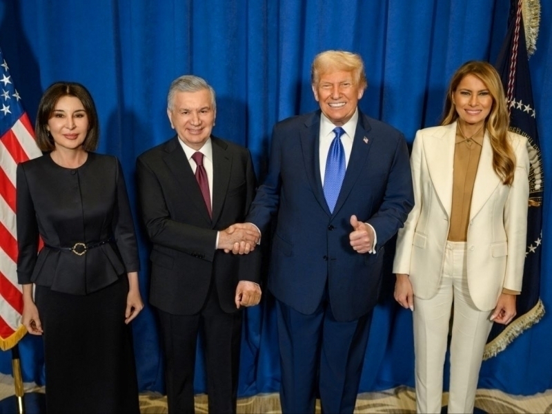 Trump sends letter to Shavkat Mirziyoyev
