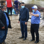 Ermatov boshchiligidagi o‘zbek futbolining mashhur vakillari Sardobaga yordam ko‘rsatdi