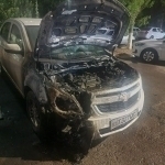 Toshkentda Cobalt yonib ketdi