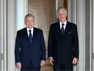 Мирзиёев Бельгия қиролини Ўзбекистонга таклиф қилди