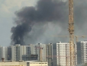 Тошкентдаги “дом”га ўт кетди (видео)