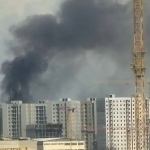 Toshkentdagi “dom”ga o‘t ketdi (video)