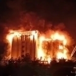 Agrar universitet yonib kul bo‘lmoqda (video)