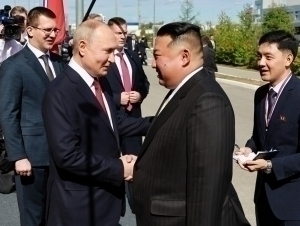 Путин Ким Чен Инга автомобиль совға қилди