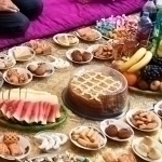 What do people in Central Asia spend most of their money on?