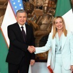 Jorjia Meloni “Italiya – Markaziy Osiyo” formatini rivojlantirishga chaqirdi