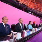 Abdulla Aripov took part in the closing ceremony of the 19th Asian Summer Games