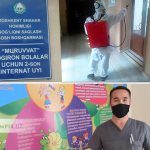 Aksiya davom etadi: Bolalar uyi dezinfeksiya qilindi