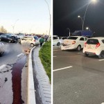 Toshkentda 4 ta avtomashina o‘zaro to‘qnashdi