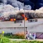 Turkiyadagi sanoat hududida 10 ta fabrika yonib ketdi (video)