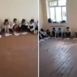 Yakkabog‘da o‘quvchilarni polga o‘tqazib, dars o‘tgan o‘qituvchilar jazolandi