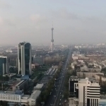 Tashkent’s air quality reaches “unfavourable” levels.