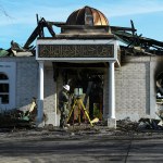 Косовода 454 йиллик масжид ёқиб юборилди