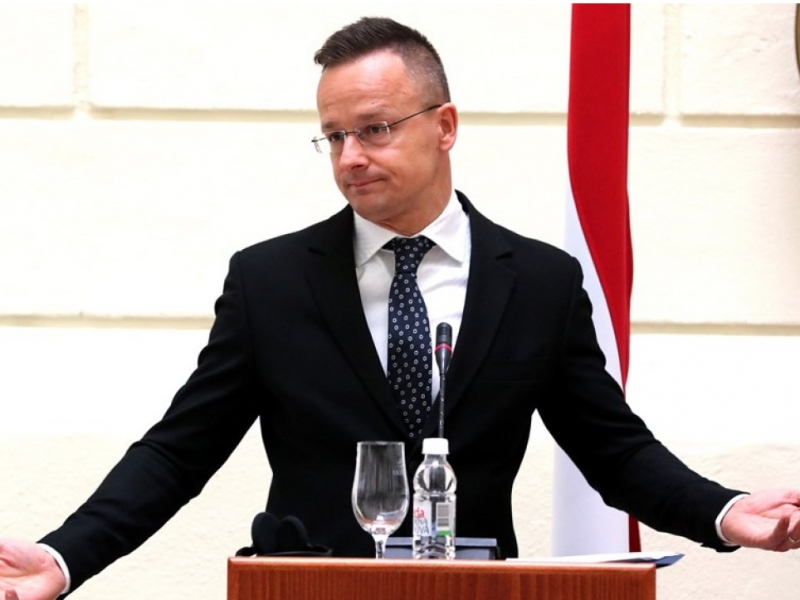 Украина Россияга эмас, Венгрияга зарба берди – Сийярто 