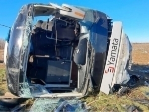 Rossiyada o‘zbekistonliklar bo‘lgan avtobus dahshatli YTHga uchradi