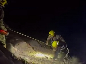 Emergency teams save trapped individual in Zomin