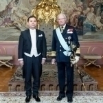 Uzbek ambassador gives credentials to King of Sweden