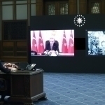 Erdo‘g‘an kosmosdagi ilk turk fazogiri bilan videomuloqot qildi (video)