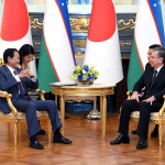 Mirziyoyev Yaponiya Bosh vaziri o‘rinbosarini qabul qildi