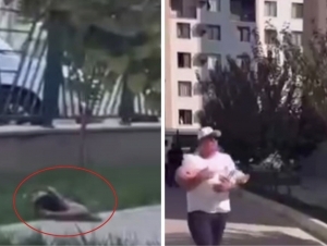 Toshkentda ona ikki farzandi va o‘zini “dom”ning derazasidan tashladi (video)