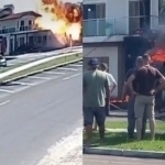 Braziliyada samolyot restoranga borib urildi (video)