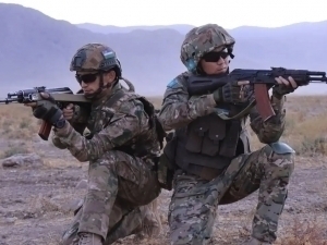 Uzbekistan and Kazakhstan held military exercise in Jizzakh