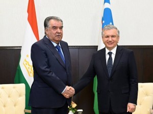 Mirziyoyev held a meeting with Emomali Rahmon